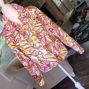 Harve Benard Fully Lined Floral Jacket